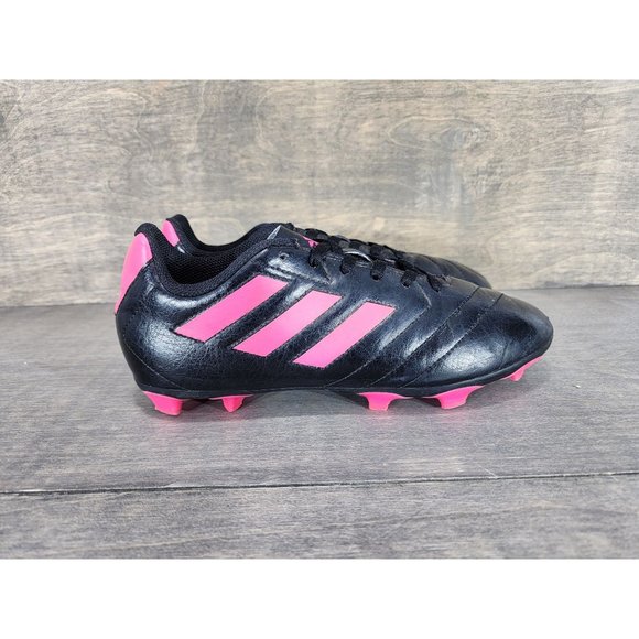 Adidas Goletto VII Firm Ground Shock Pink Black Soccer Cleats Size Mens 4 - Picture 2 of 9
